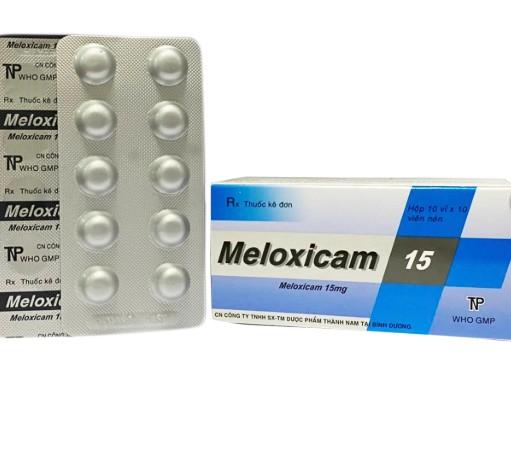 5498. MELOXICAM 15mg - (Meloxicam 15mg) - [Thùng 162 Hộp; Hộp 10 Vỉ; Vỉ 10 Viên] Thành Nam - Việt Nam