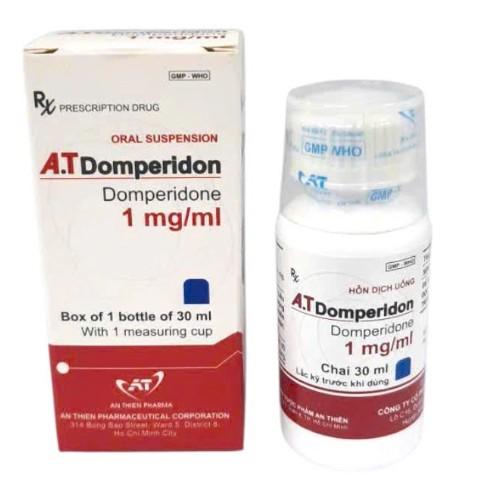 1801. A.t Domperidon - (Domperidon 1mg/1ml) - [Thùng 280 Hộp; Hộp 1 chai; Chai 30 Ml] An Thiên - Việt Nam