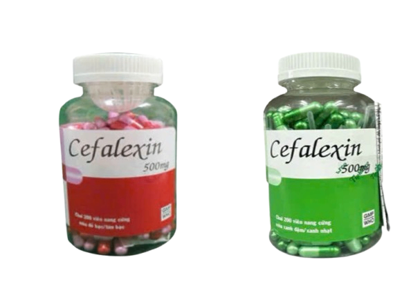 1462. Cefalexin - (Cefalexin 500mg) - [Thùng 54 chai; chai 200 viên] Tipharco - Việt Nam
