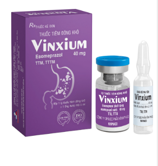 2380. Vinxium - (Esomeprazol 40mg) - [Thùng 360 lọ; lọ 1 hộp] Vinphaco - Việt Nam