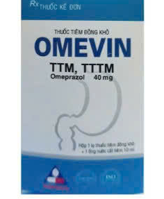 2363. Omevin - (Omeprazol 40mg) - [Thùng 150 lọ; lọ 1 hộp] Vinphaco - Việt Nam
