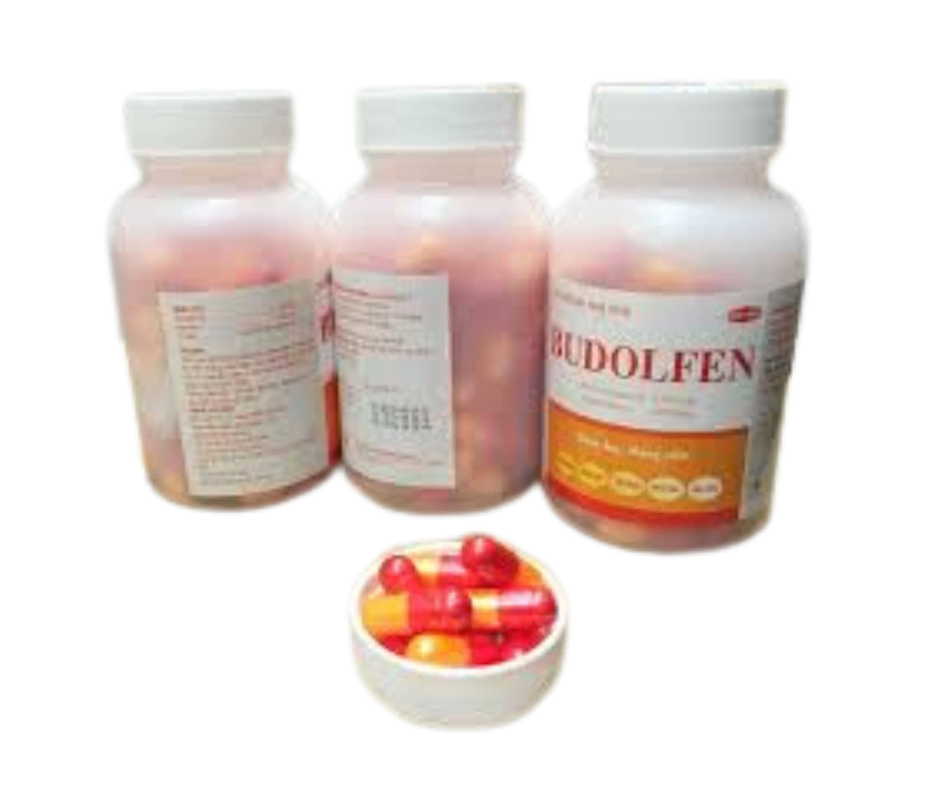 3009. Budolfen - (Paracetamol 325mg + Ibuprofen 200mg) - [Thùng 100 chai; chai 100 viên] Đồng Nai - Việt Nam
