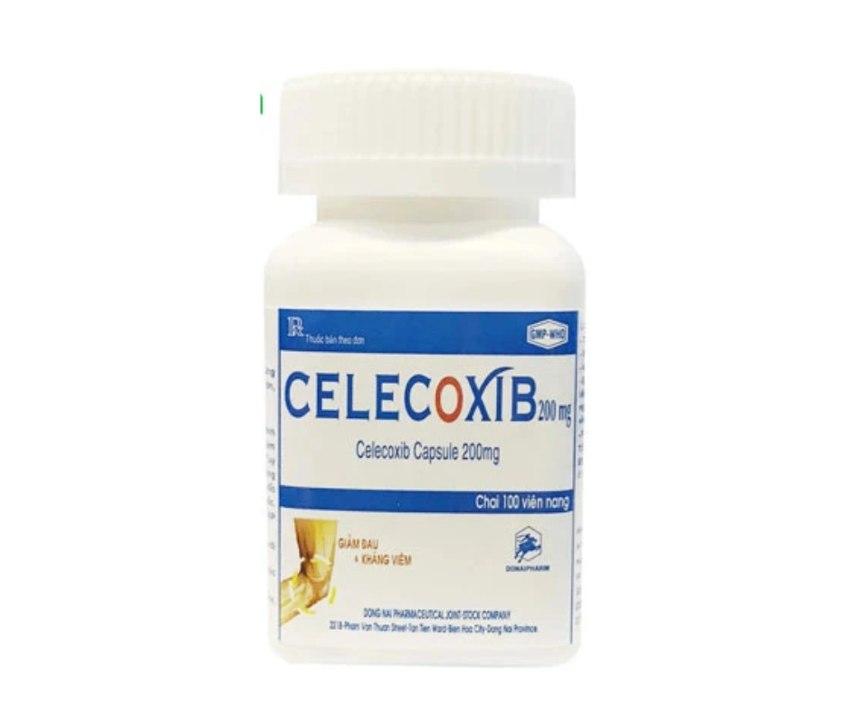 3014. Celecoxib 200Mg - (Celecoxib 200mg) - [Thùng 112 chai; chai 100 viên] Đồng Nai - Việt Nam