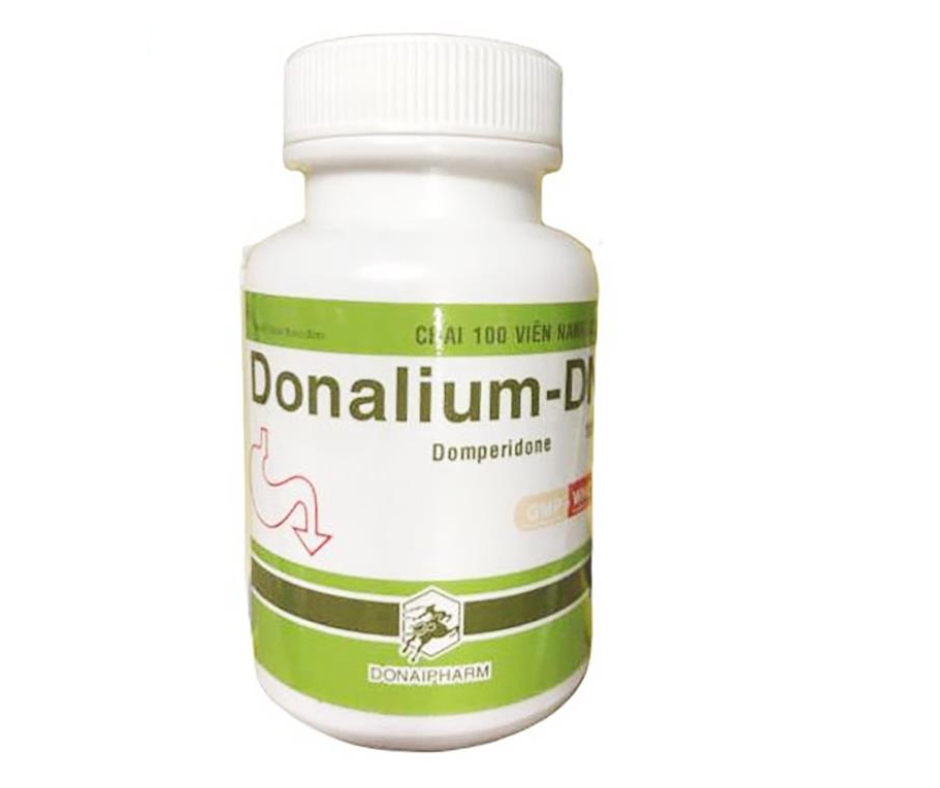 3028. Donalium 10Mg - (Domperidon 10mg) - [Thùng 154 chai; chai 100 viên] Đồng Nai - Việt Nam