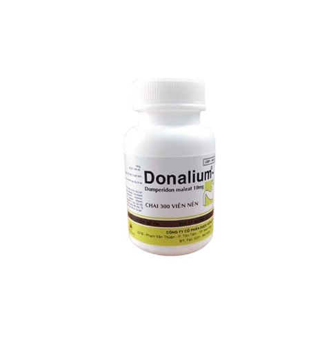 3029. Donalium 10Mg - (Domperidon 10mg) - [Thùng 154 chai; chai 300 viên] Đồng Nai - Việt Nam