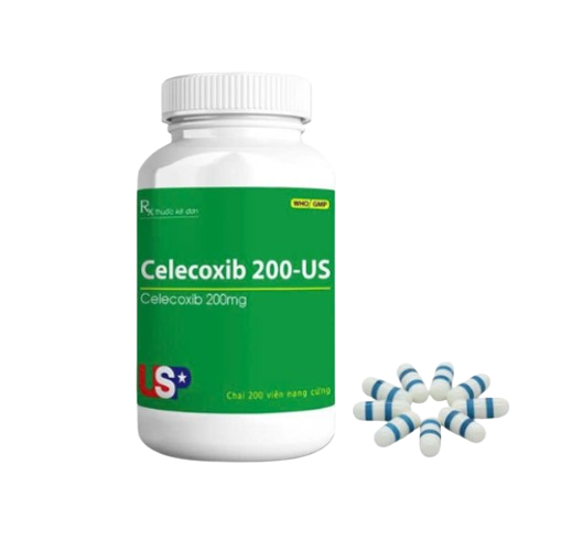 3101. Celecoxib 200-Us - (Celecoxib 200mg) - [Thùng 50 Chai; Chai 200 Viên] Us Pharma Usa - Việt Nam