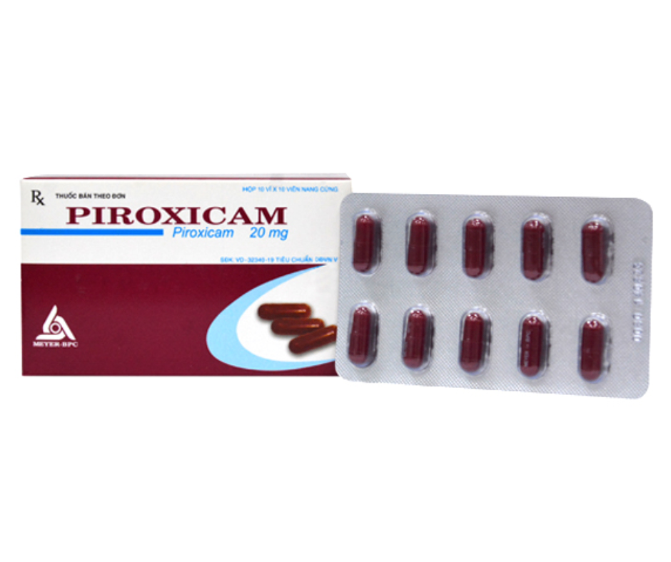 3272. Piroxicam - (Piroxicam 20mg) - [Thùng 90 hộp; hộp 10 vỉ; vỉ 10 viên] Meyer-Bpc - Việt Nam
