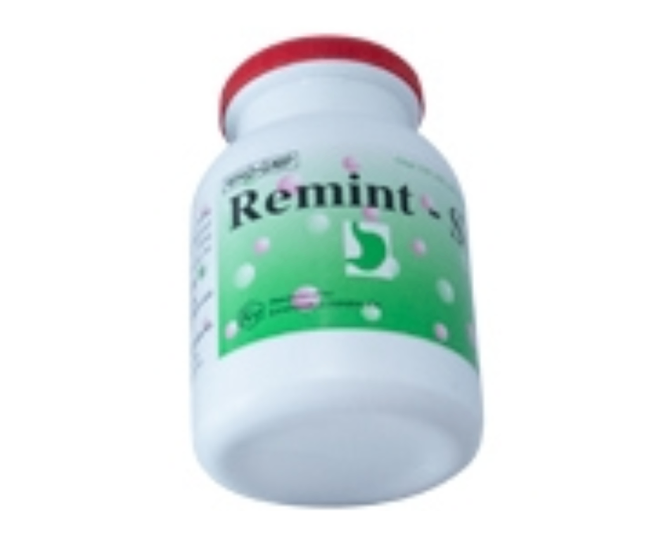 3751. Remint-S - (Gel Al hydroxit 200mg + Mg hydroxit 200mg) - [Thùng 120 chai; chai 100 viên] Khánh Hòa - Việt Nam