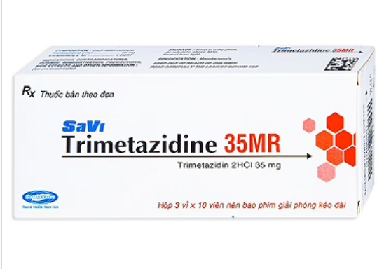 4183. Savi Trimetazidine 35Mr - (Trimetazidin dihydroclorid 35mg) - [Thùng 162 Hộp; Hộp 3 Vỉ; Vỉ 10 Viên] Savipharm - Việt Nam