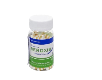 4922. Beroxib - (Celecoxib 200mg) - [Thùng 216 chai; chai 100 viên] Enlie - Việt Nam