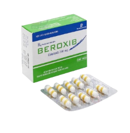 4923. Beroxib - (Celecoxib 200mg) - [Thùng 100 hộp; hộp 3 vỉ; vỉ 10 viên] Enlie - Việt Nam