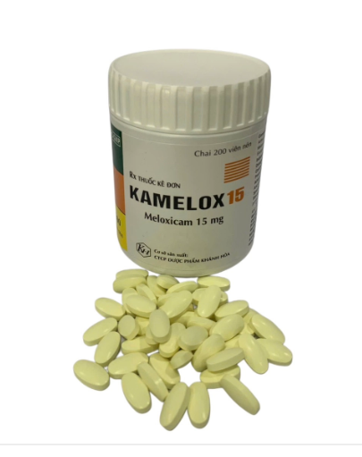 5396. Kamelox 15 - (Meloxicam 15mg) - [Thùng 120 chai; chai 200 viên] Khánh Hòa - Việt Nam