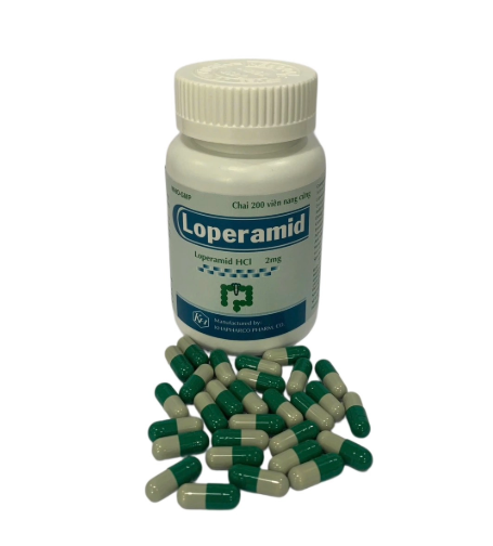 5397. Loperamid - (Loperamid HCL 2mg) - [Thùng 252 chai; chai 200 viên] Khánh Hòa - Việt Nam