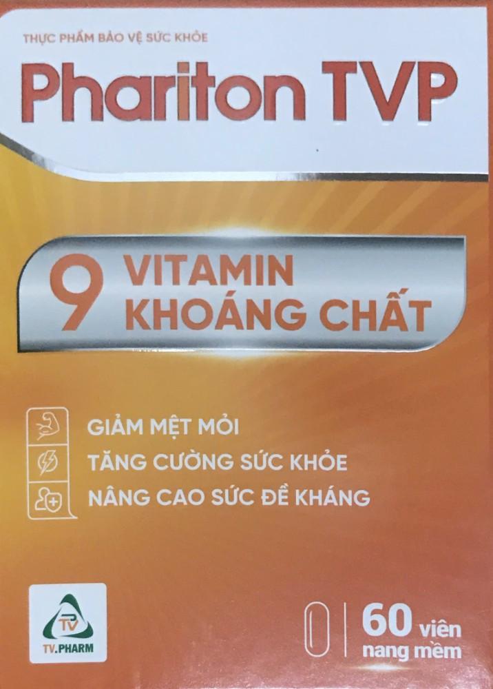 1541. Phariton Tvp Thqg V/5,H/60 - [Thùng 30 Hộp; Hộp 12 Vỉ; Vỉ 5 Viên] Trà Vinh - Việt Nam