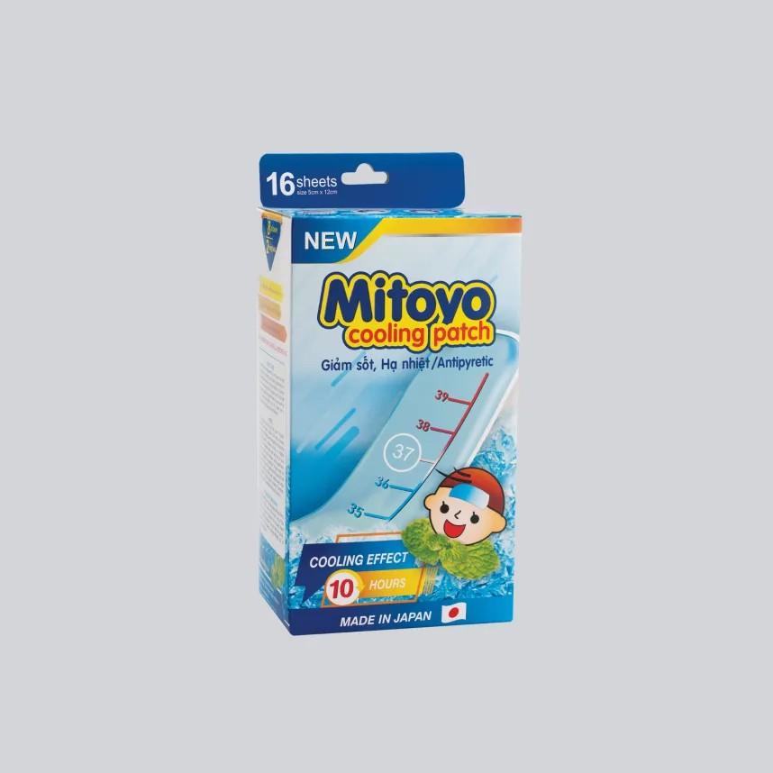 5758. MIẾNG DÁN HẠ SỐT MITOYO - [Thùng 40 Hộp; Hộp 8 Miếng] DHG Pharma - Việt Nam