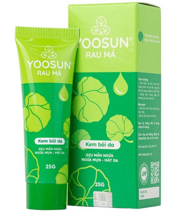 5804. Yoosun rau má - [Thùng 240 Tuýp; Tuýp 25 G] Đại Bắc - Việt Nam