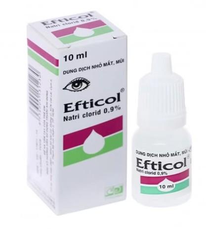 5993. Efticol - (Natri Clorid 0,9%) - [Thùng 45 Lốc; Lốc 10 Chai; Chai 10 Ml] Dược phẩm 3/2 - Việt Nam