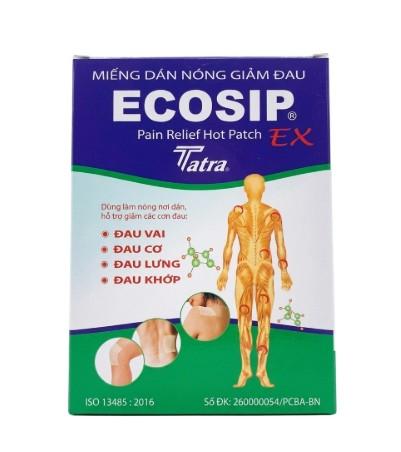 6045. Ecosip Ex - [Thùng 30 Hộp; Hộp 20 Gói; Gói 5 Miếng] Thiên Ân - Tatra