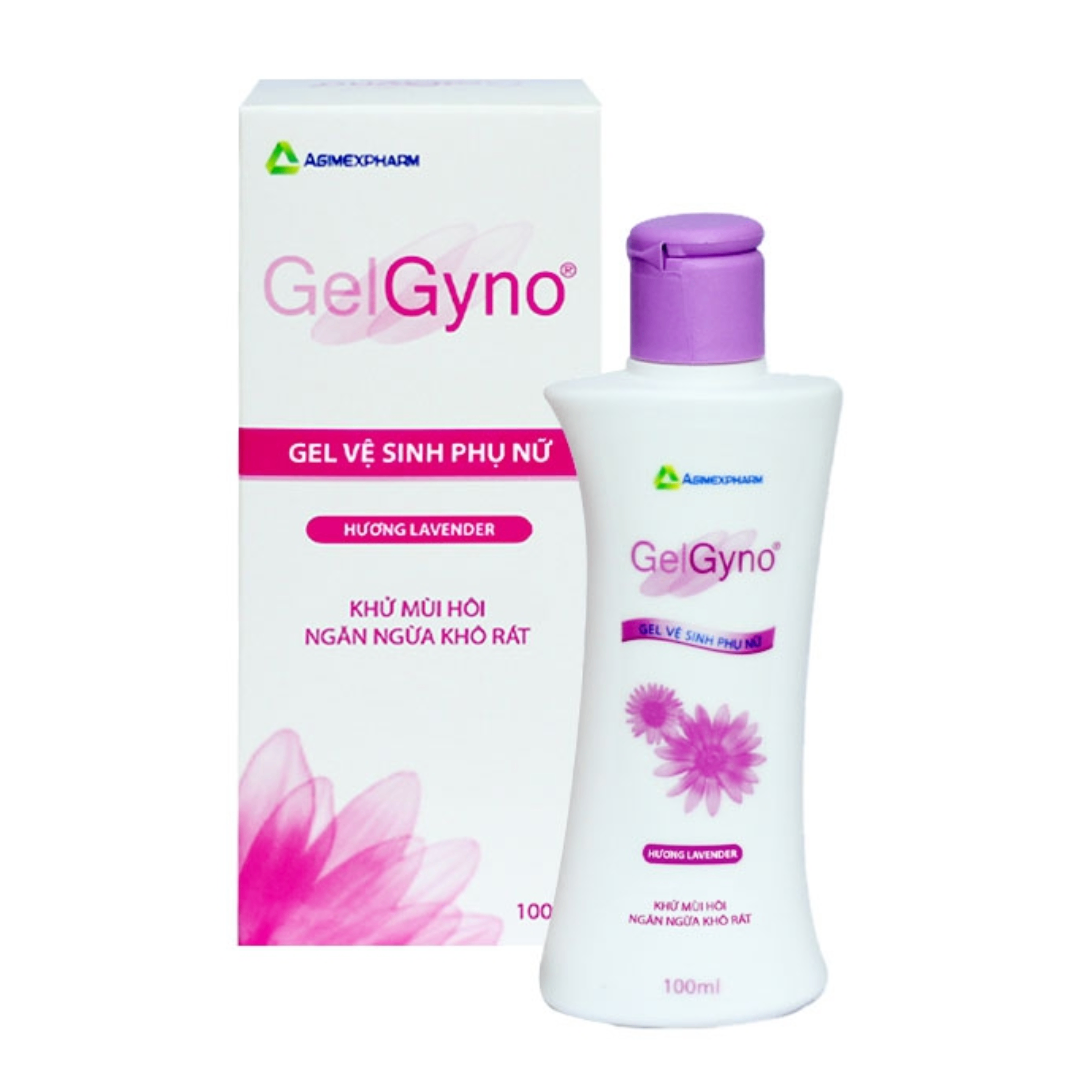 1130. Gelgyno (Mỹ Phẩm) - [Thùng 60 Hộp; Hộp 1 Chai; Chai 100 Ml] Agimexpharm - Việt Nam