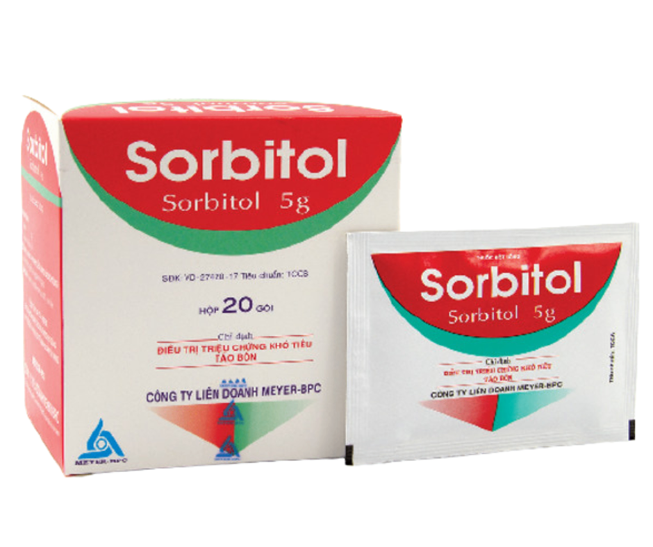 3267. Sorbitol (Mld) - (Sorbitol 5g) - [Thùng 40 hộp; hộp 20 gói; gói 5 g] Meyer-Bpc - Việt Nam