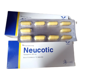3435. Neucotic - (Gabapentin 300mg) - [Thùng 120 hộp; hộp 3 vỉ; vỉ 10 viên] Bidiphar - Việt Nam