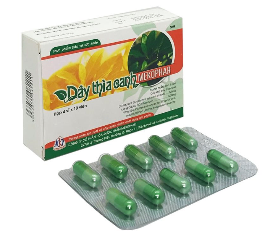 4147. Dây Thìa Canh Mekophar - (Cao khô dây thìa canh 120mg) - [Thùng 112 hộp; hộp 4 vỉ; vỉ 10 viên] Mekophar - Việt Nam