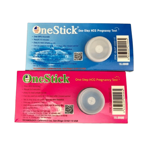 4909. Que Thử Thai Onestick - [Thùng 100 hộp; hộp 12 que] An Phú - Việt Nam